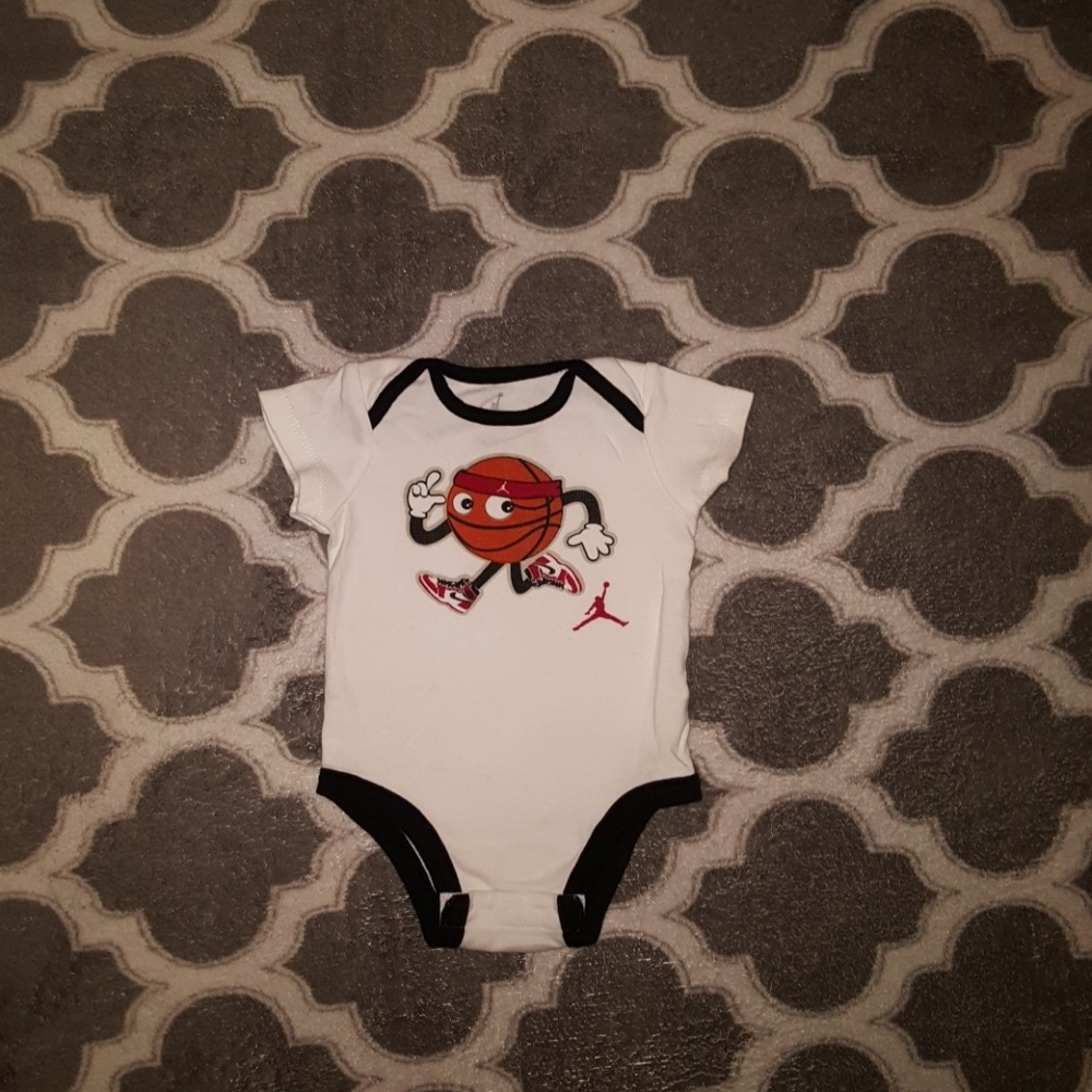 Jordan baby boy onesie size 3-6 months